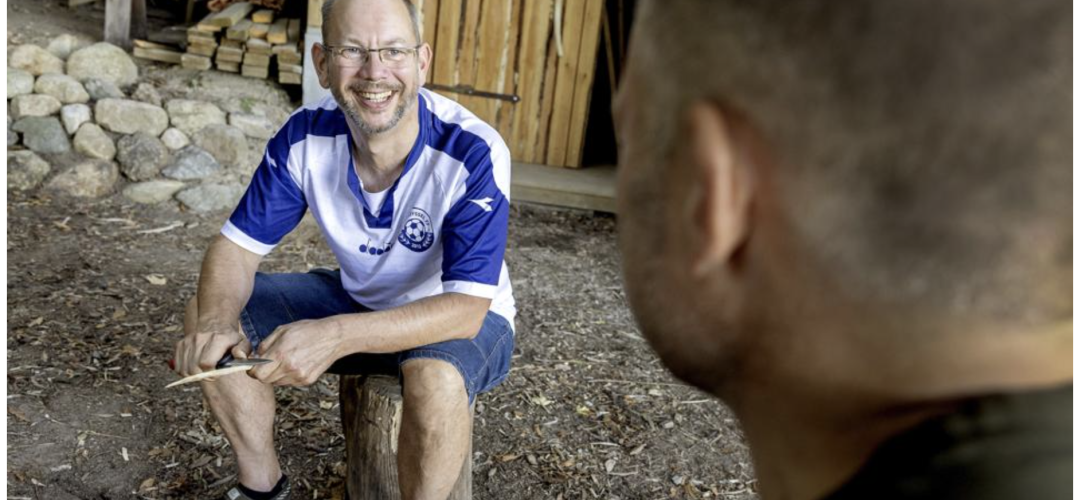 Thomas hang med hovedet og ville ingenting - Carsten fra Jordforbindelsen blev hans redning