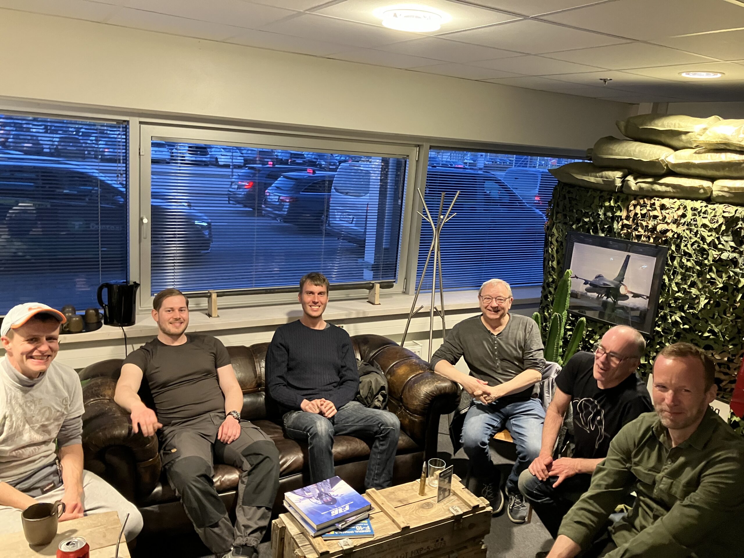 Flyvende start for De Grønne Asparges gruppebillede