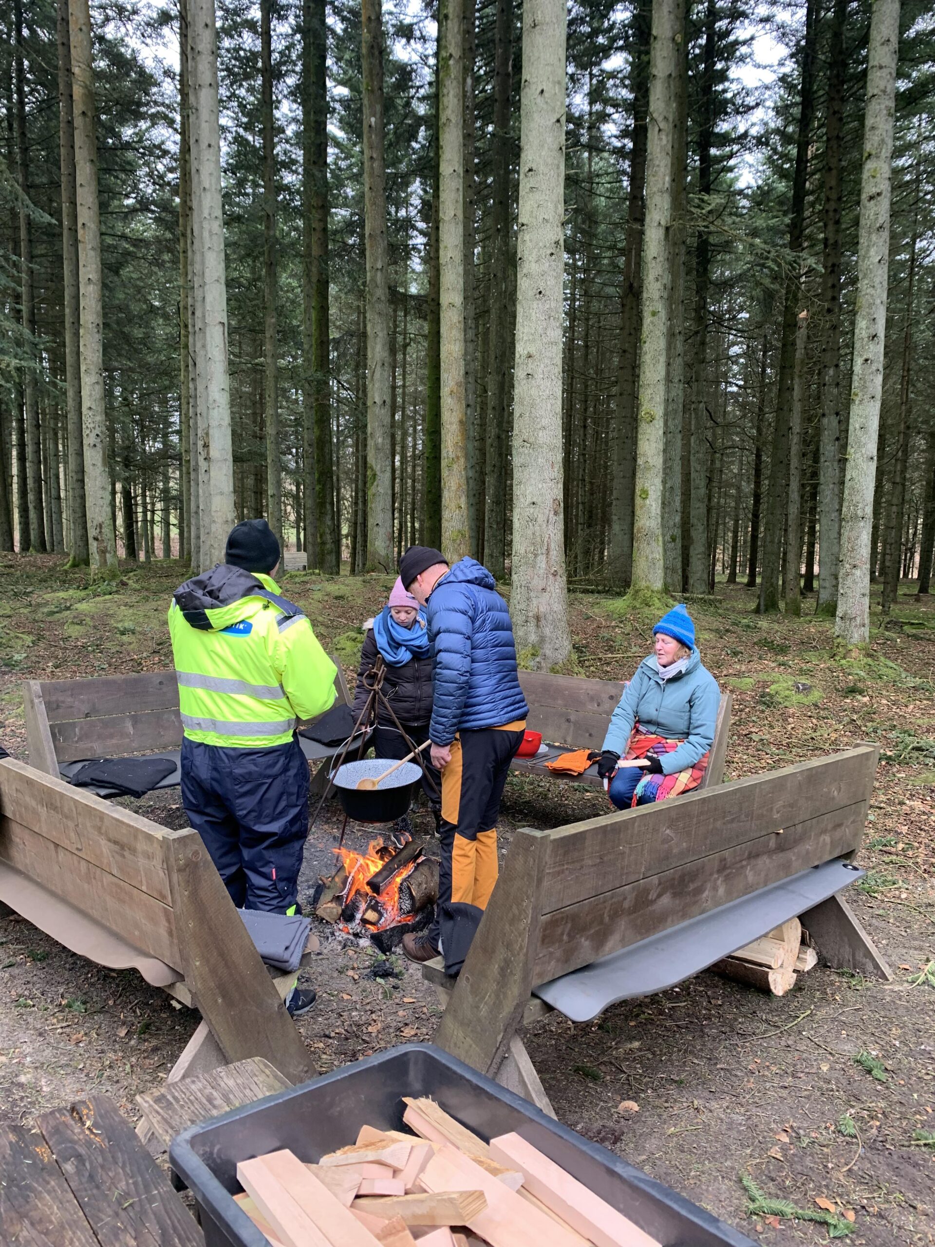 En vILD dag i skoven 9