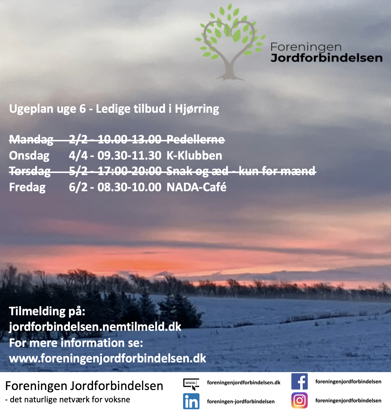 Ugeplan uge 6 - 2026 Hjørring