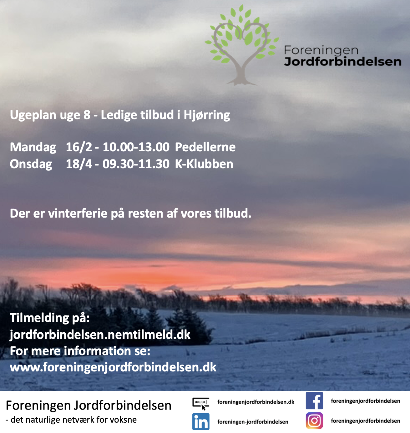 Ugeplan uge 8 - 2026 Hjørring